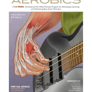 Quantité Limitée Hal Leonard Bass Aerobics - Liebman - Bass Guitar TAB - Book/Audio Online