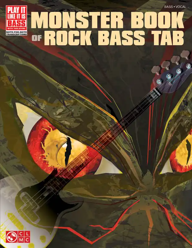 Achetez Aujourd'hui Cherry Lane Monster Book of Rock Bass Tab - Bass Guitar TAB - Book