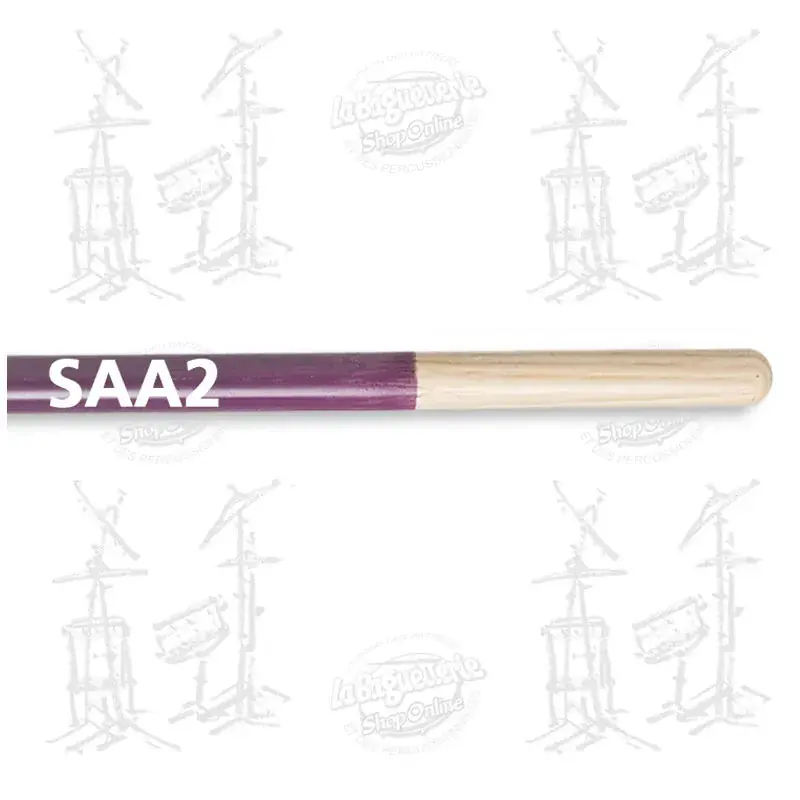 VIC FIRTH Baguettes Signature Alex Acuna El Palo Purple Prix Choc