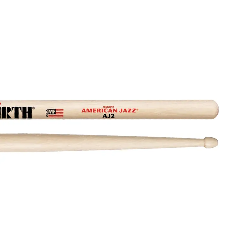 VIC FIRTH AJ2 Baguettes American Jazz Hickory Prix Bas