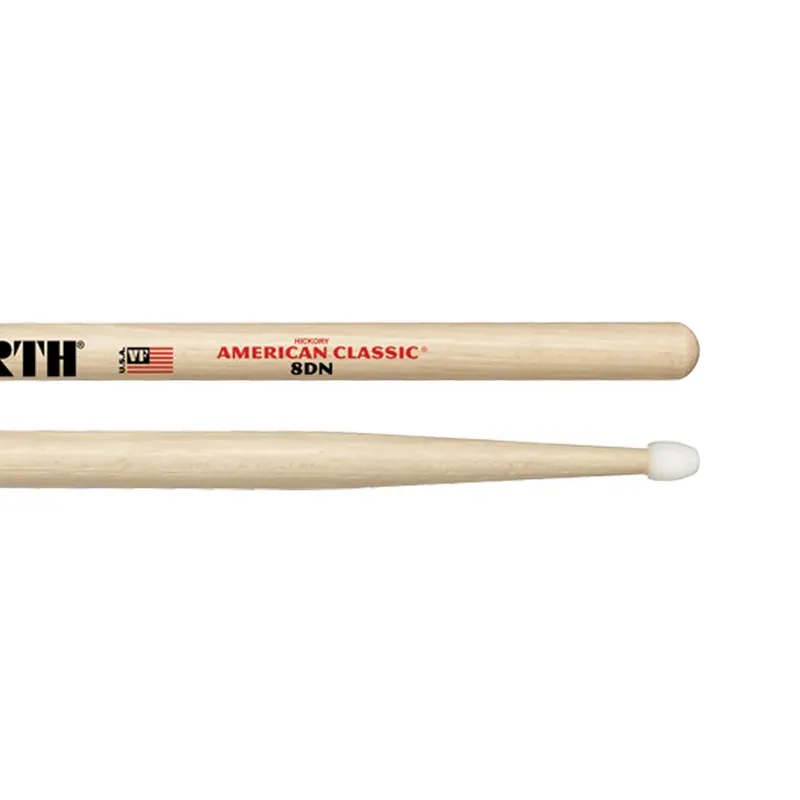 VIC FIRTH Baguettes 8D American Classic Hickory Nylon Affaire À Saisir