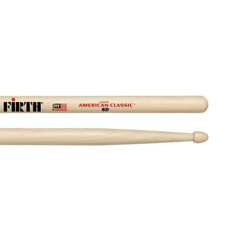 VIC FIRTH Baguettes 8D American Classic Hickory Offre Exclusive