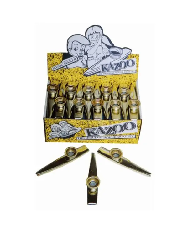 MIRLITONS KAZOO METAL Haute Qualité