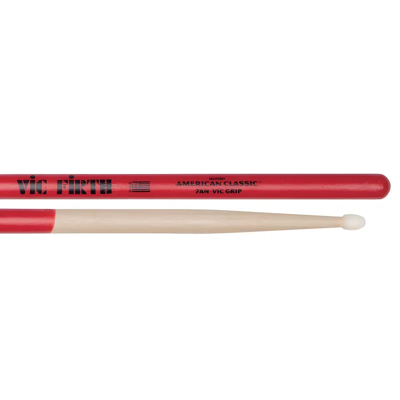 Promotion VIC FIRTH Baguettes 7A American Classic Hickory Grip Nylon