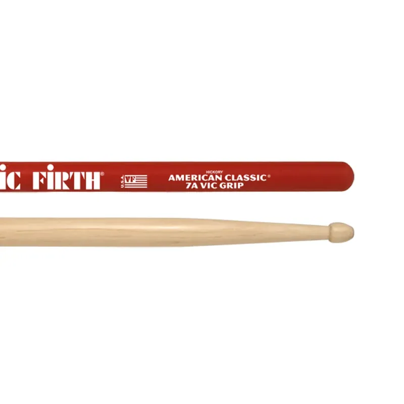 Livraison Express VIC FIRTH Baguettes 7A American Classic Hickory Grip