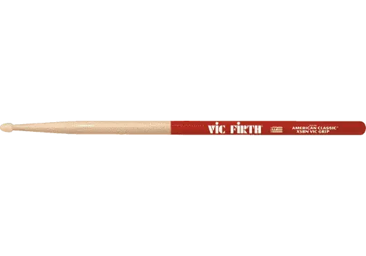 Offre Du Jour VIC FIRTH Baguettes 5B American Classic Hickory Extreme Nylon Grip