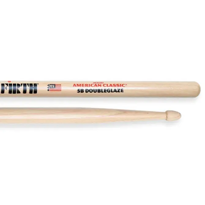Remise VIC FIRTH Baguettes 5B American Classic Hickory Double Glaze