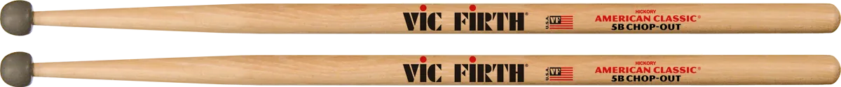 VIC FIRTH Baguettes 5B American Classic Hickory Chop Expédié Aujourd'hui