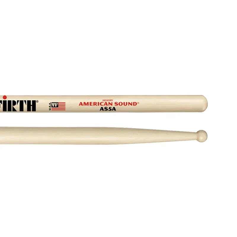 VIC FIRTH Baguettes 5A American Sound Hickory Super Prix
