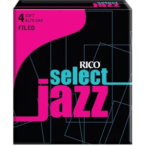 RICO JAZZ SELECT ANCHES SAXOPHONE ALTO 4 SOFT Bon Marché