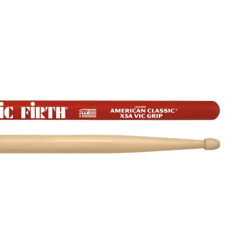 VIC FIRTH Baguettes 5A American Classic Hickory Grip Must-Have
