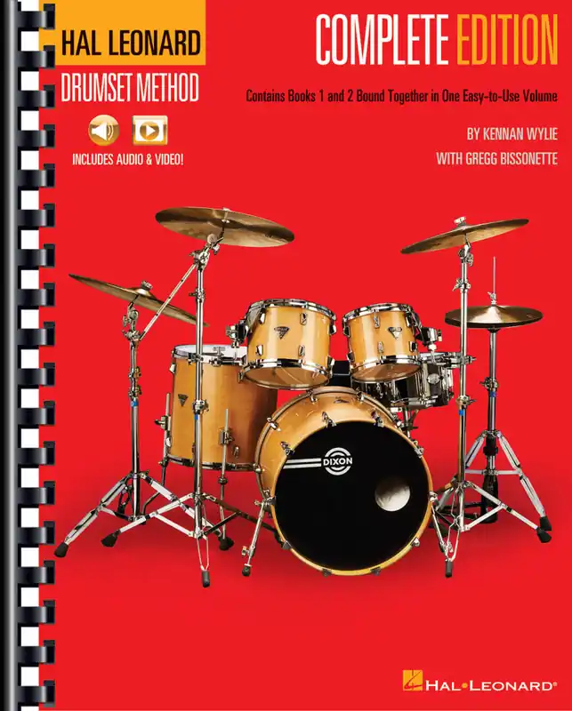 Super Prix Hal Leonard Hal Leonard Drumset Method Complete Edition, Books 1 & 2 - Wylie/Bissonette - Book/Media Online
