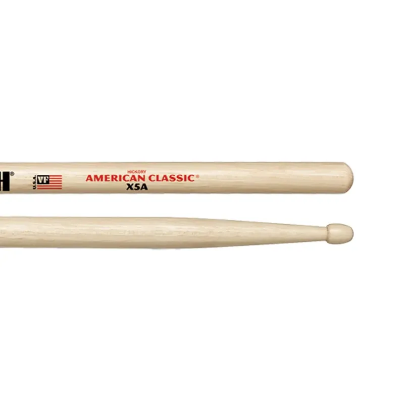 Jusqu'à Épuisement Des Stocks VIC FIRTH Baguettes 5A American Classic Hickory Extreme