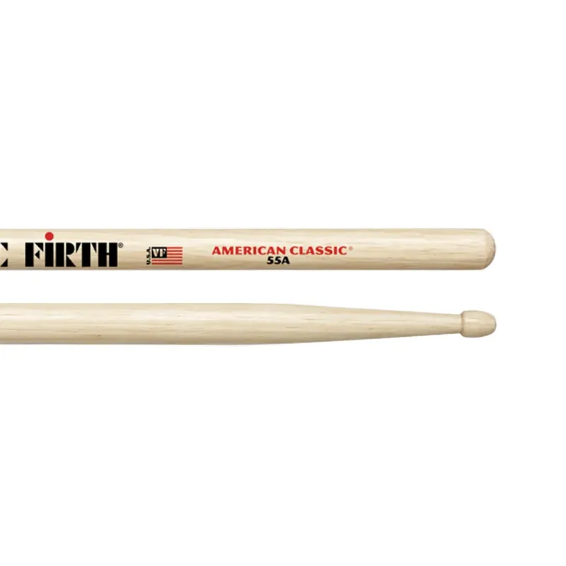 VIC FIRTH Baguettes 55A American Classic Hickory Haute Qualité