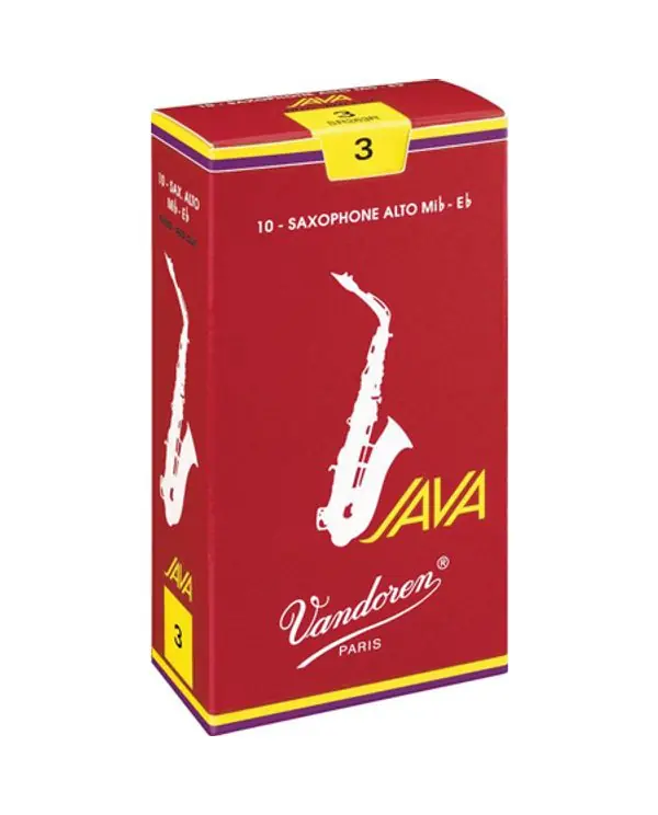 Haute Qualité VANDOREN JAVA ROUGE ANCHES SAXOPHONE ALTO 3