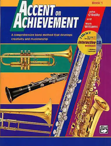 Populaire Alfred Publishing Accent on Achievement Book 1 - Clarinet