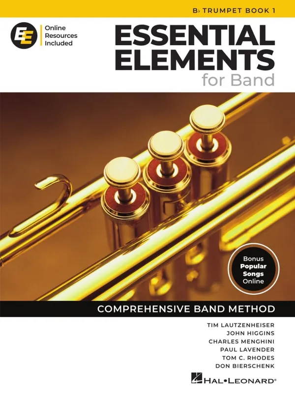 Hal Leonard Essential Elements for Band, Book 1 with EEi (2025) - Bb Trumpet - Book/Media Online Seulement Aujourd'hui