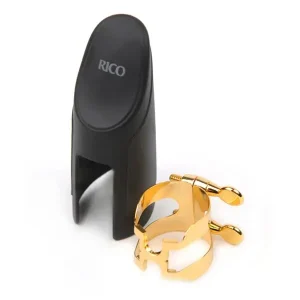 Achetez Aujourd'hui D‘ADDARIO HAS1G LIGATURE DOREE ET COUVRE BEC SAXOPHONE ALTO