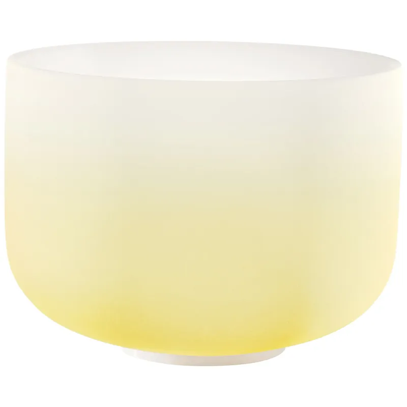 MEINL SONIC ENERGY Bol Crystal 12" Color Yellow - Navel Chakra - Mi Paiement Sécurisé