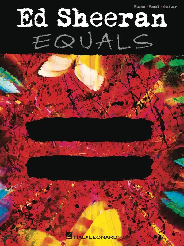 Bon Plan Hal Leonard Equals - Sheeran - Piano/Vocal/Guitar - Book