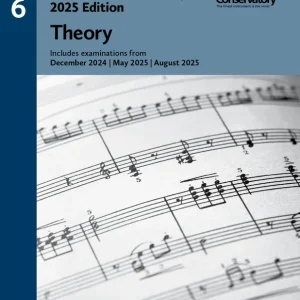 Frederick Harris Music Company RCM Official Examination Papers 2025 Edition Theory, Level 6 - Book Prix Cassé