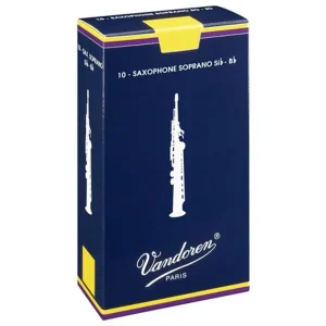 VANDOREN CLASSIQUE ANCHES SAXOPHONE SOPRANO 2 Achetez Aujourd'hui