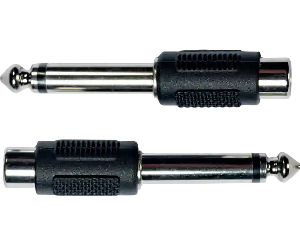 Prix Bas AD03 ADAPTATEUR JACK MONO MALE / RCA FEMELLE (LA PAIRE)