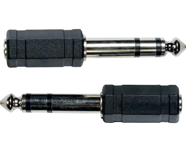 Offre Limitée AD04 ADAPTATEUR JACK STEREO MALE / MINI JACK 3.5 STEREO FEMELLE (LA PAIRE)