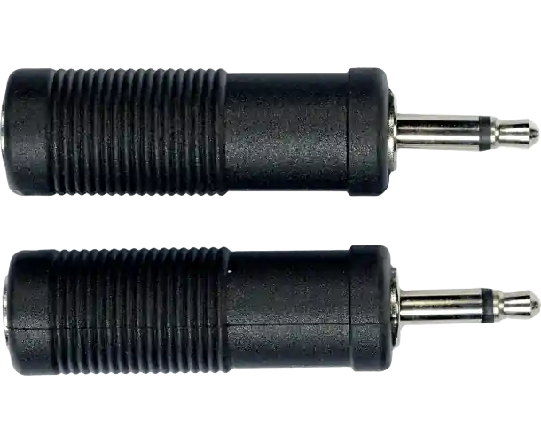Produit De Marque AD05 ADAPTATEUR JACK MALE 3.5/JACK FEMELLE 6.35 (LA PAIRE)