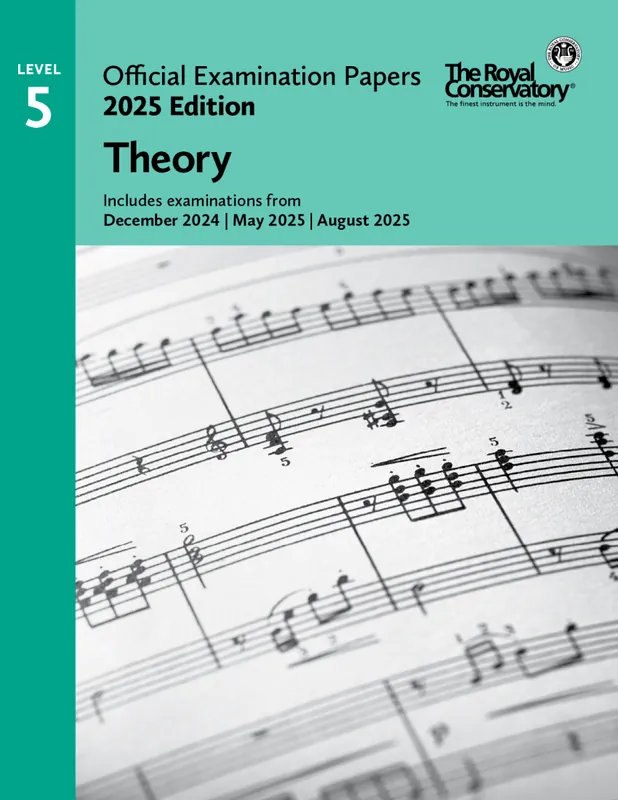 Livraison Express Frederick Harris Music Company RCM Official Examination Papers 2025 Edition Theory, Level 5 - Book