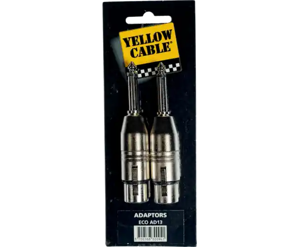Acheter En Ligne AD13 ADAPTATEUR JACK MONO MALE / RCA FEMELLE (LA PAIRE)