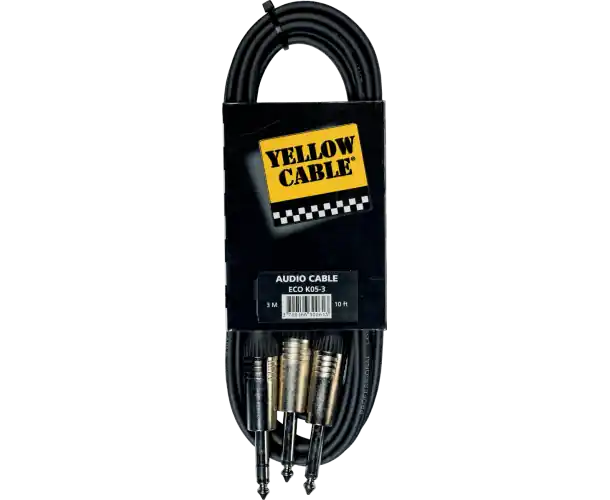 Super Prix K05-3 CORDON 2X JACK MONO MALE/JACK MONO STEREO 3M