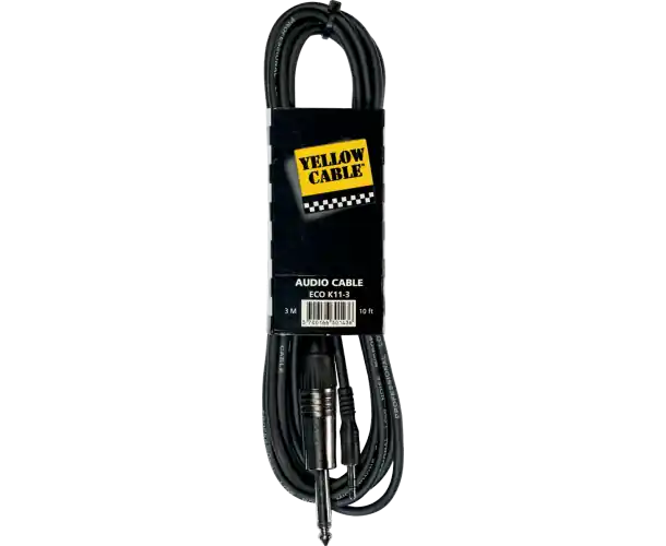 K11-3 CORDON JACK MALE STEREO 3.5/JACK MALE MONO 3M Meilleur Prix