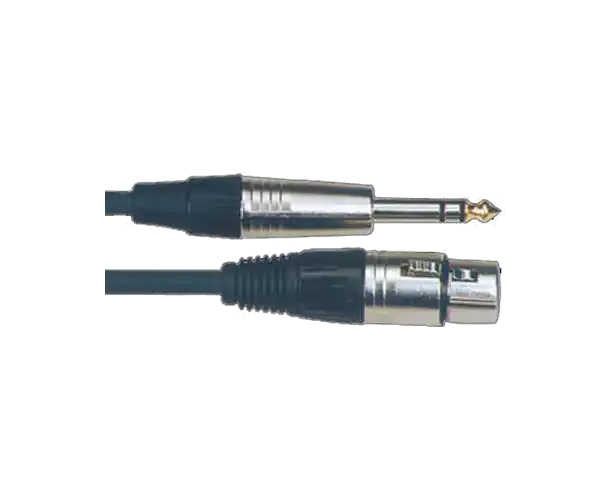 CORDON JACK MALE SYMETRIQUE / XLR FEMELLE 5M Quantité Limitée