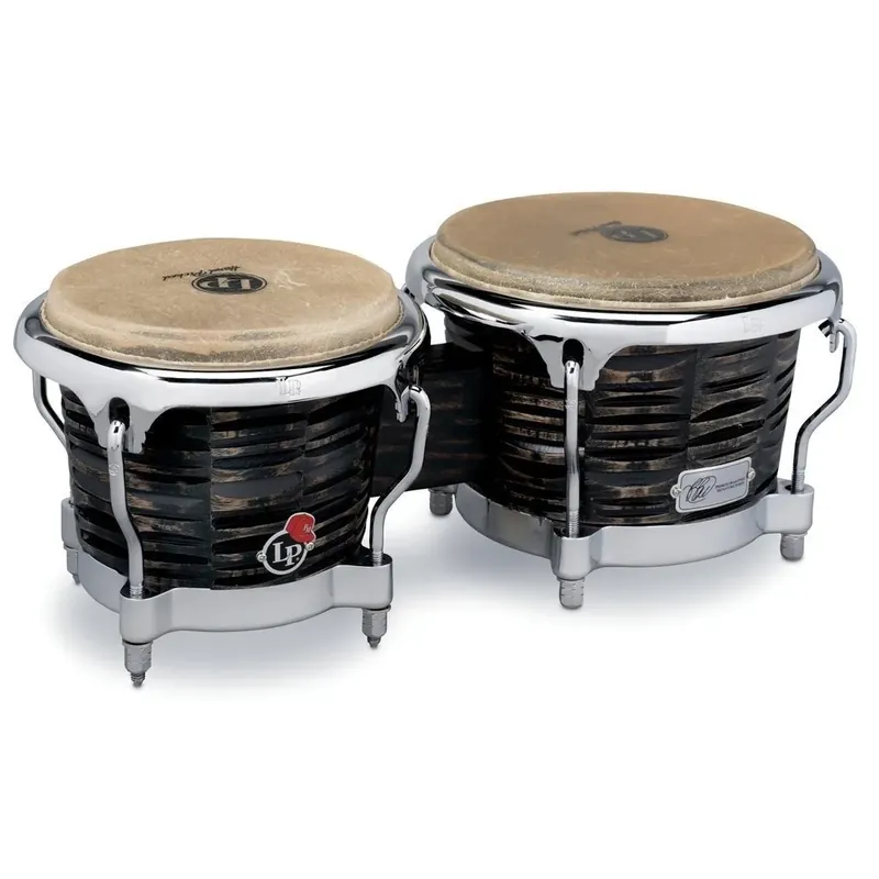 LATIN PERCUSSION LP201AXPM Bongos Generation Ii Pedrito Martinez Stained Mocha Solde