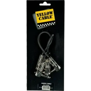 P020C RACCORDS JACK / JACK 20 CM COUDES (LA PAIRE) Réduction