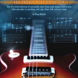 Nouveauté Hal Leonard First 50 Scales You Should Play on Guitar - Boduch - Guitar - Book/Audio Online