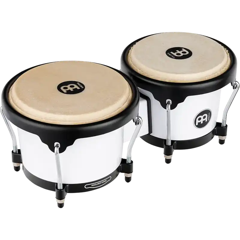 Offre Exclusive Bongos Meinl Journey Series Hb50 - Bright White