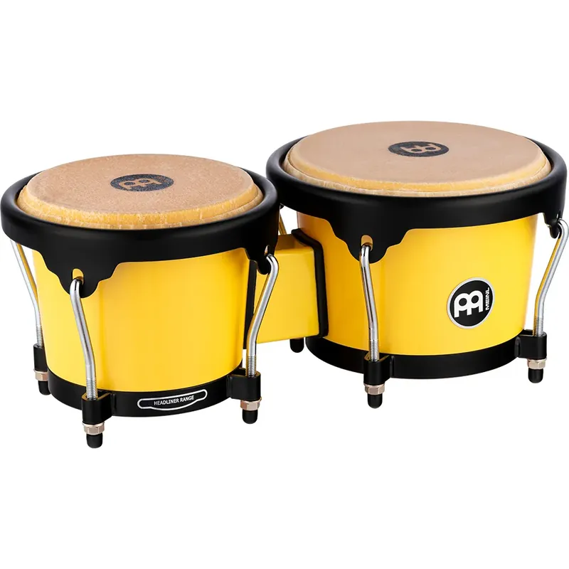 Expédié Aujourd'hui Bongos Meinl Serie 50 - Illuminating Yellow