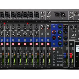Livraison Express Zoom LiveTrak L-12 12-Channel Digital Mixer / Recorder w/FX - USB