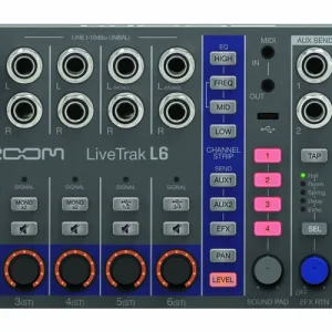 Commander Maintenant Zoom LiveTrak L6 10-Track Digital Mixer/Recorder