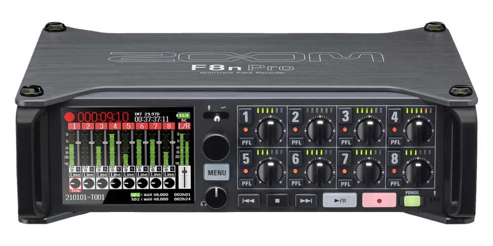 Offre Limitée Zoom F8n Pro 8 Input/10 Track Field Recorder