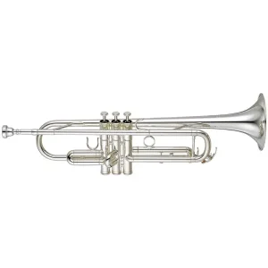 YAMAHA YTR 4335GSII TROMPETTE SIB pavillon rose argentée avec étui Jusqu'à Épuisement Des Stocks