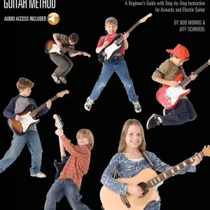 Hal Leonard Guitar for Kids, Book 1 - Morris/Schroedl - Book/Audio Online Offre Du Jour