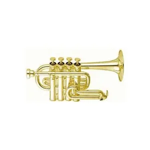 Meilleur Prix YAMAHA YTR 6810 TROMPETTE PICCOLO verni avec étui et embouchure