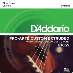D‘ADDARIO EJ65S PROARTE CUSTOM EXTRUDED JEU DE CORDES UKULELE SOPRANO Super Prix