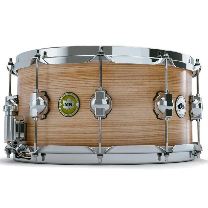 DS DRUMS Mother Nature Caisse Claire 14"x 5,5" Olive Ash Satin Solde