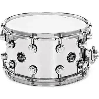DW Performance Caisse Claire 14"x 8" Chrome Over Steel Vente Flash