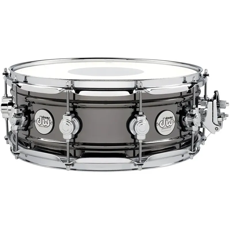 Dernier Modèle DW Design Caisse Claire 14"x 5.5" Black Nickel Over Brass