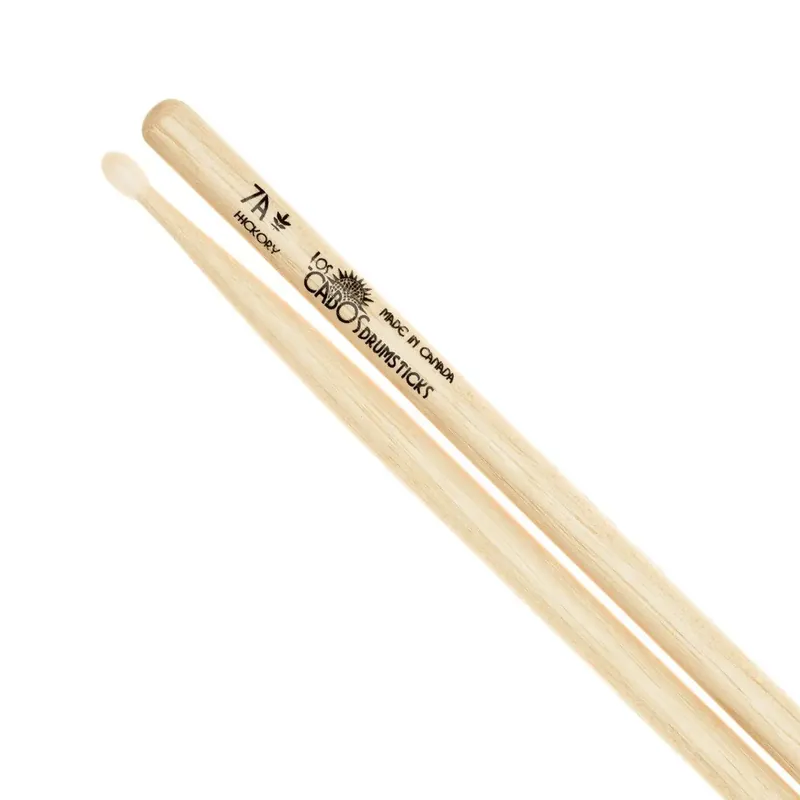 LOS CABOS Baguettes 7A Hickory Nylon Commander Maintenant